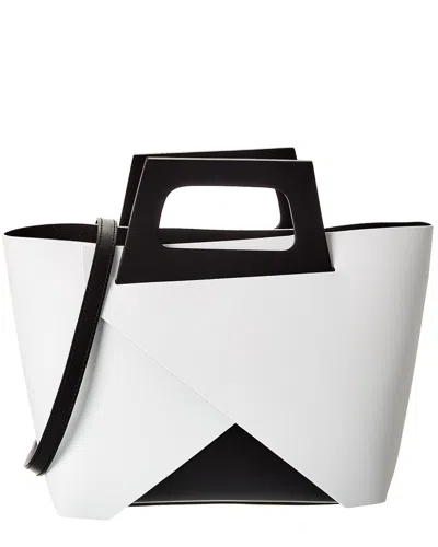 Italian Leather Top Handle Tote