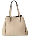 Italian Leather Top Handle Tote