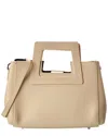 Italian Leather Top Handle Tote