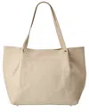 Italian Leather Top Handle Tote