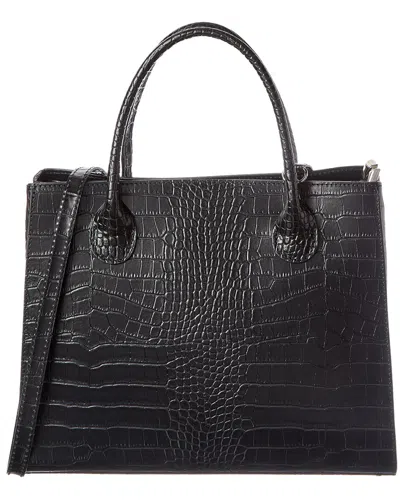 Italian Leather Top Handle Tote