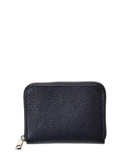 Italian Leather Wallet In Blue