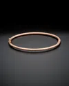 Italian Rose Gold 14k  Bangle