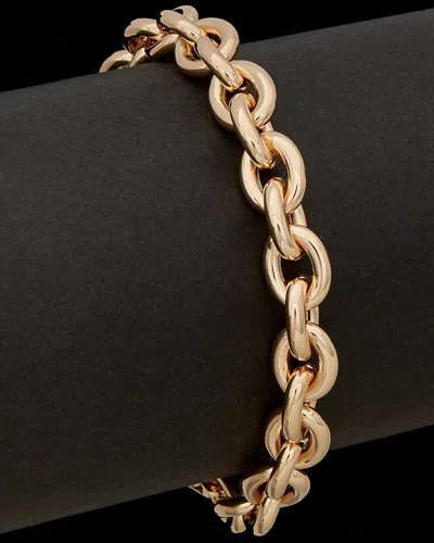 Italian Rose Gold 14k  Link Bracelet