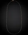 Italian Rose Gold Venetian Box Chain Necklace