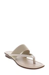Italian Shoemakers Felia Flip Flop In Taupe