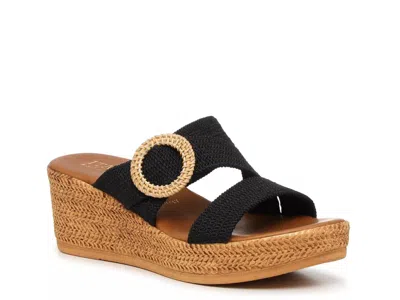 Italian Shoemakers Grania Sandal In Black