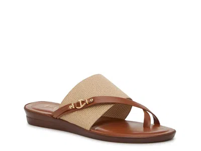 Italian Shoemakers Heidie Sandal In Brown