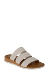 Italian Shoemakers Hylee Triple Band Sandal In White