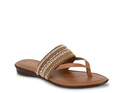 Italian Shoemakers Isolde Sandal In Brown
