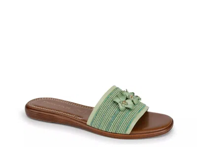 Italian Shoemakers Ivanna Sandal In Green