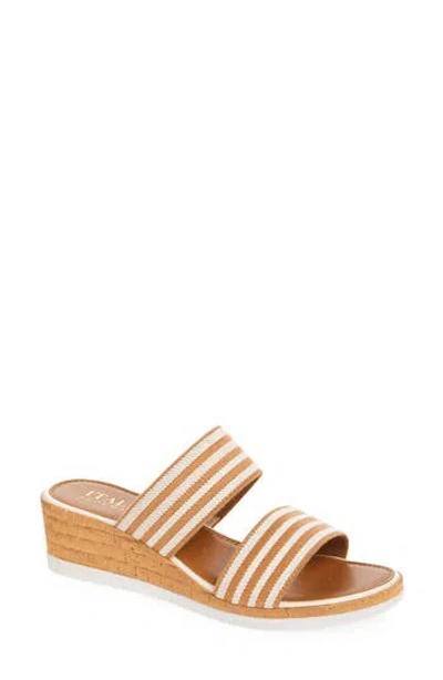 Italian Shoemakers Jaiya Wedge Sandal In Multi