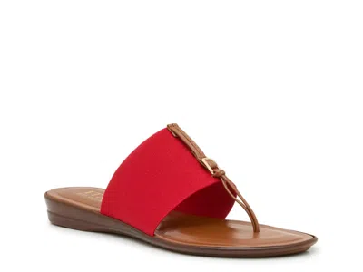 Italian Shoemakers Mattea Sandal In Red