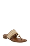Italian Shoemakers Schunyler Sandal In Natural