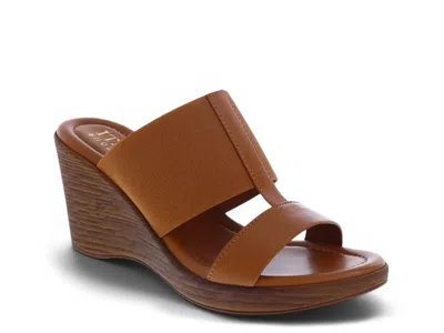 Italian Shoemakers Seabloom Wedge Sandal In Multi