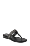 Italian Shoemakers Udella Flip Flop In Black