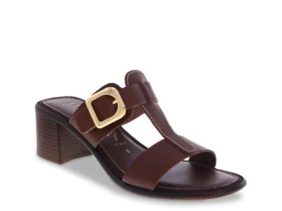 Italian Shoemakers Vianey Sandal In Brown