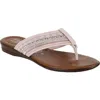 Italian Shoemakers Zali Slide Sandal In Blush