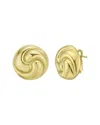 Italian Silver 14k Plated Silver Earrings