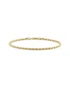Italian Silver Rope Chain Bracelet