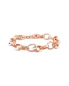 Italian Silver Rolo Chain Bracelet