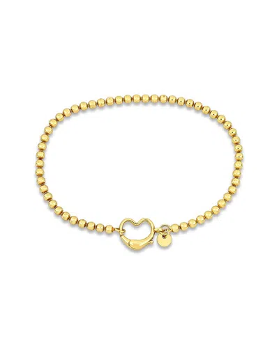 Italian Silver Ball Bead Bracelet