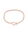 Italian Silver Ball Bead Bracelet