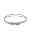Italian Silver Bangle Bracelet