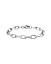 Italian Silver Chain Link Bracelet