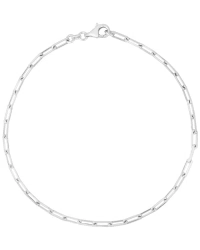 Italian Silver Chain Necklace In Gold