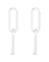Italian Silver Dangle Earrings In Silver