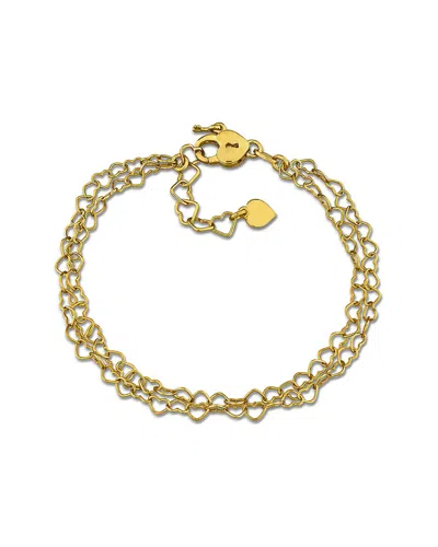 Italian Silver Double Strand Bracelet