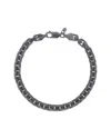 Italian Silver Fancy Chain Bracelet
