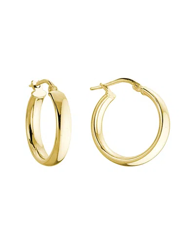 Italian Silver Gold Over Silver Earrings