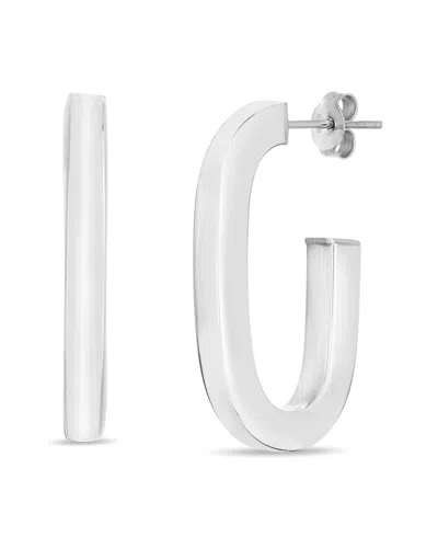 ITALIAN SILVER ITALIAN SILVER HOOPS