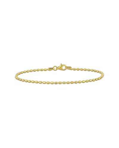 Italian Silver Oval Bracelet