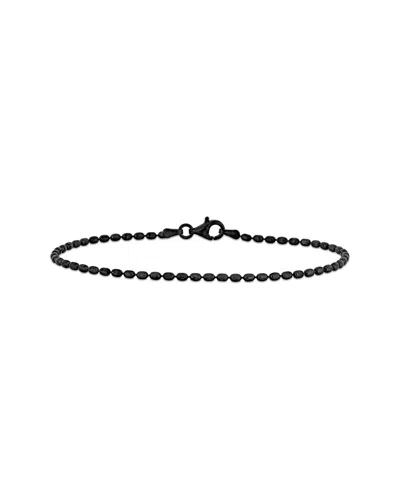 Italian Silver Oval Bracelet