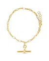Italian Silver Toggle Bracelet