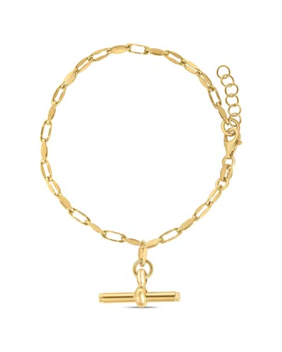Italian Silver Toggle Bracelet