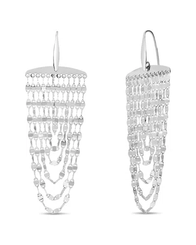Italian Silver Chandelier Earrings