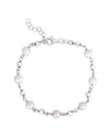 Italian Silver Bead Bracelet