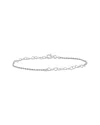 Italian Silver Rope Chain Bracelet