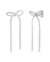 Italian Silver Silver Dangle Earrings In Silver