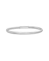 Italian Silver Silver Stretchable Bracelet In Metallic