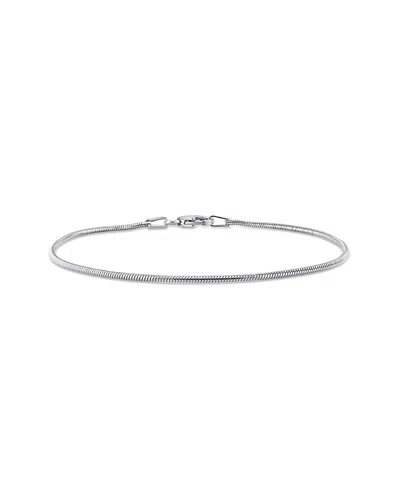 Italian Silver Snake Chain Bracelet