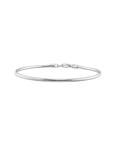 Italian Silver Snake Chain Bracelet