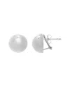 Italian Silver Studs In Metallic