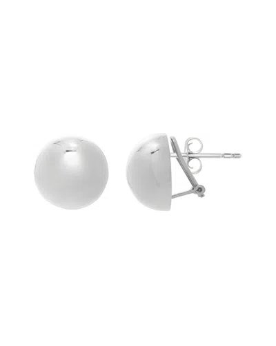 Italian Silver Studs In Metallic
