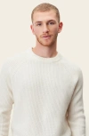 Italic Aidan Chunky Cashmere Crewneck Sweater In Ivory