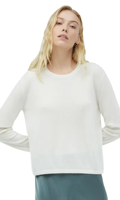 Italic Airy Cashmere Crewneck Sweater In Multi